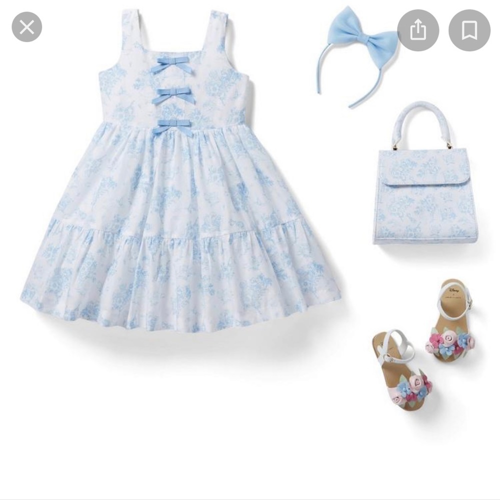 ISO 🚫DISNEY ALICE IN WONDERLAND TOILE DRESS T4
